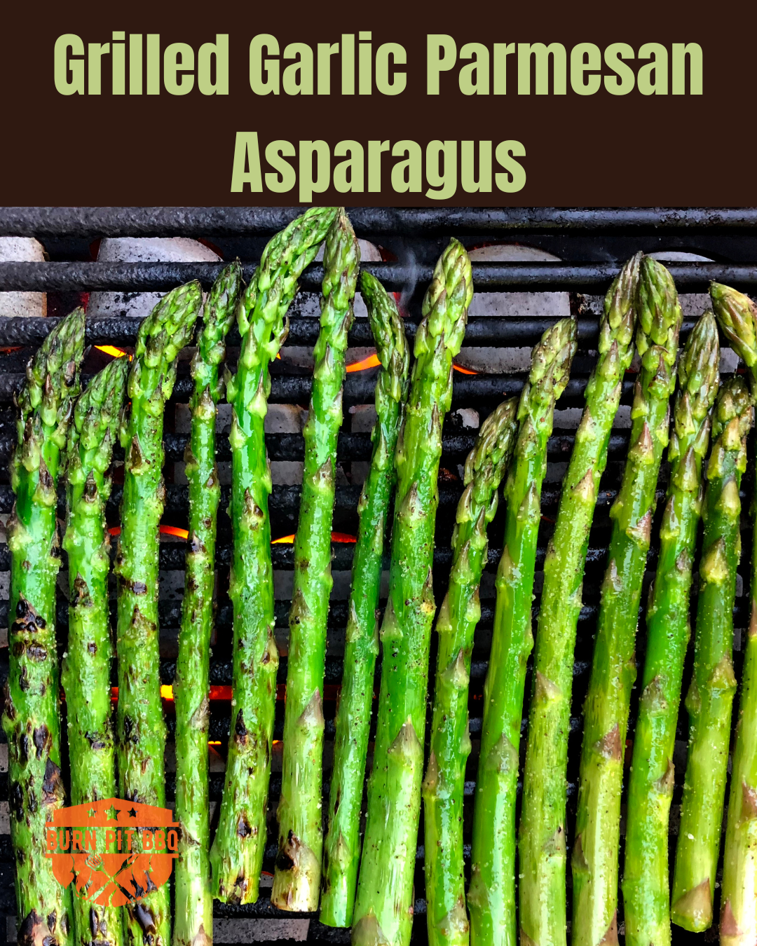 Grilled Garlic Parmesan Asparagus