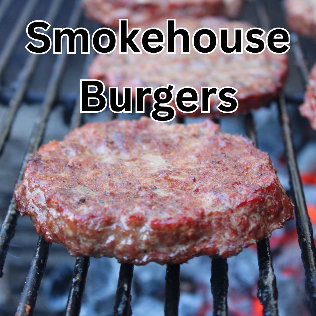 Smokehouse Burger Recipe with All Ration BBQ Rub