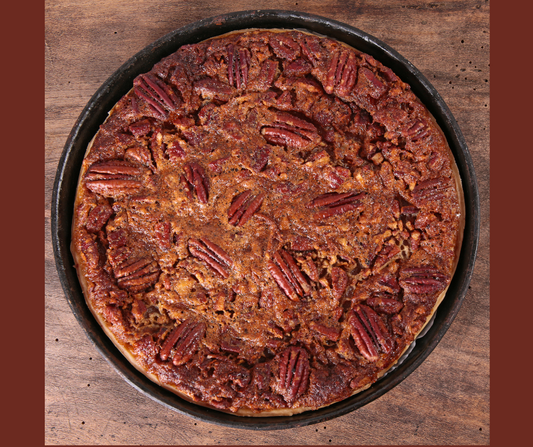 Smoked Bourbon Pecan Pie