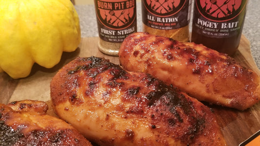 Smoked & Glazed Chicken Breasts