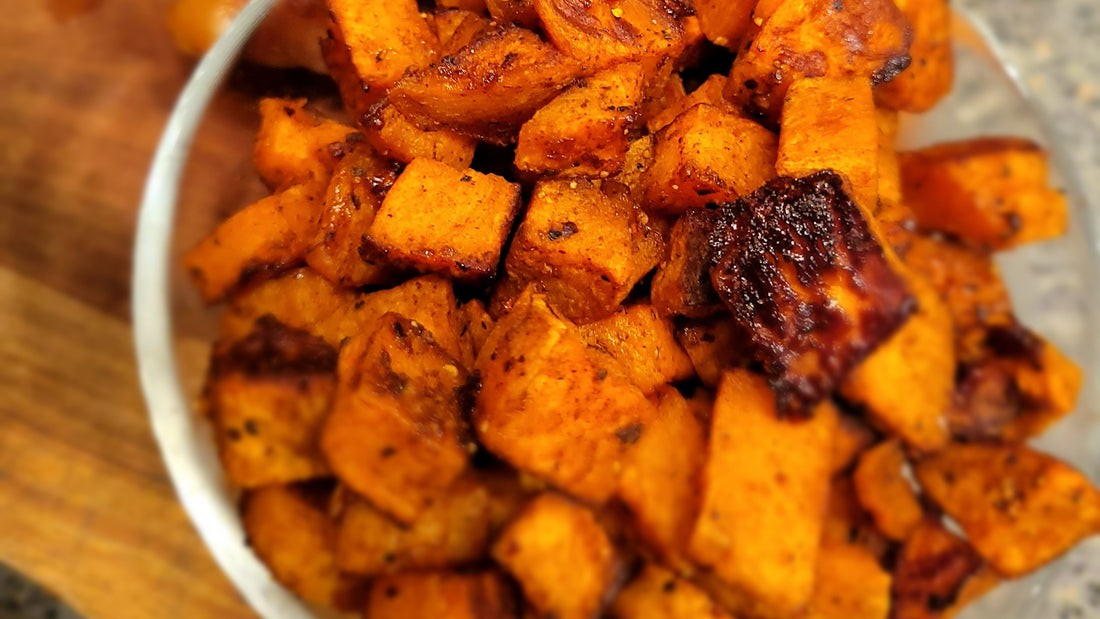 Smoked Honey Sweet Potatoes