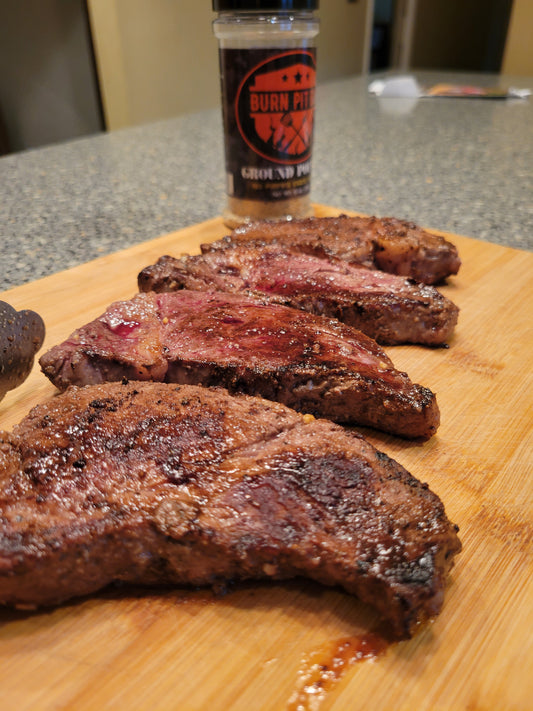 Beef Tenderloin Steaks In Cast Iron