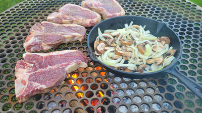 T-bone Steaks Over An Open Fire Recipe