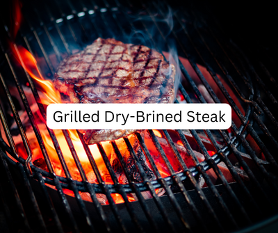 Grilled Dry-Brined Steak