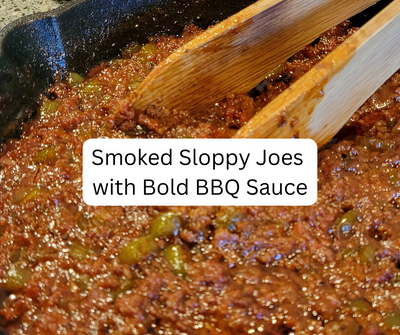 Smoked Sloppy Joes with Bold BBQ Sauce
