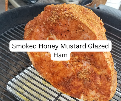 Smoked Honey Mustard Glazed Ham Recipe