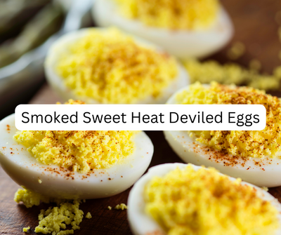 Smoked Sweet Heat Deviled Eggs Recipe