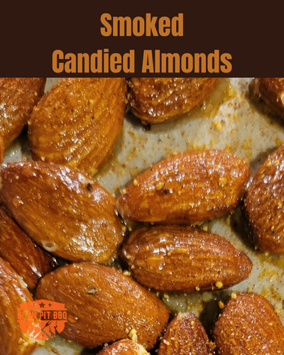 Smoked Candied Almonds with Sweet Heat