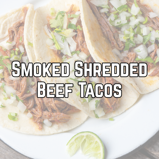 Smoked Shredded Beef Tacos