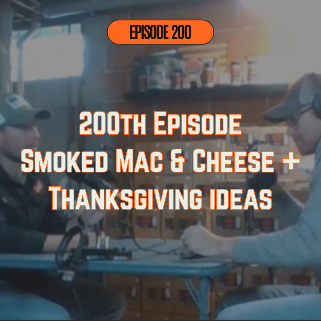 200th episode cover smoked mac & cheese, thanksgiving ideas