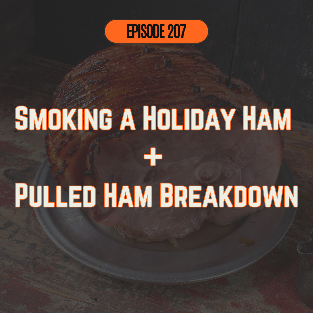 Smoking a Holiday Ham + Pulled Ham Breakdown