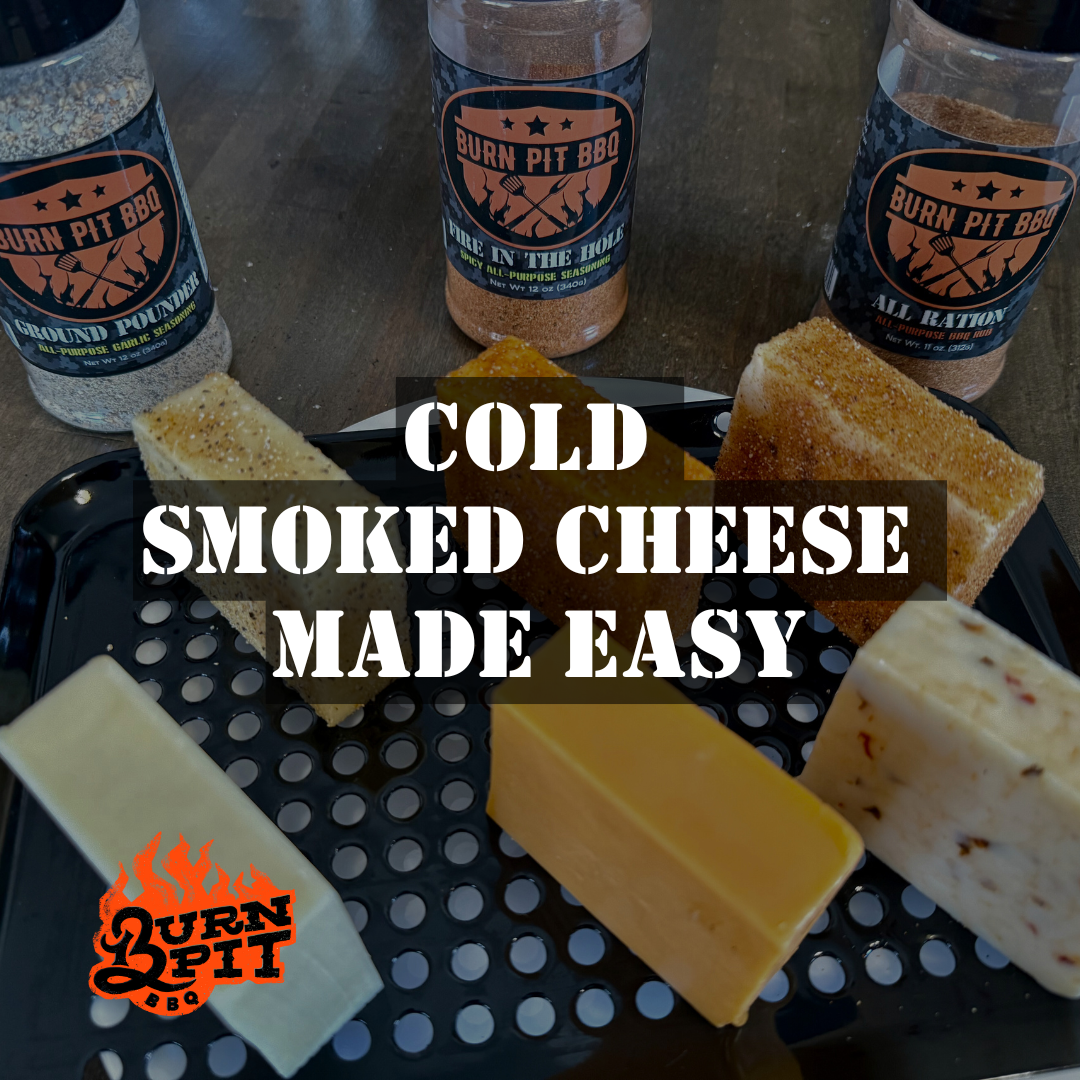 Cold Smoked Cheese Recipe | Easy Winter Grilling with Burn Pit BBQ Seasonings