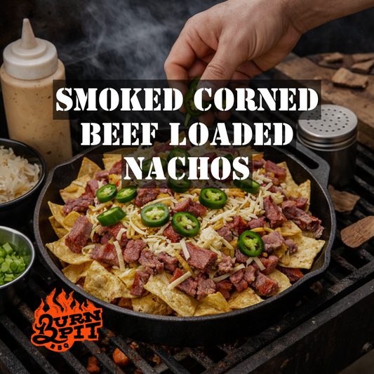 Smoked Corned Beef Loaded Nachos