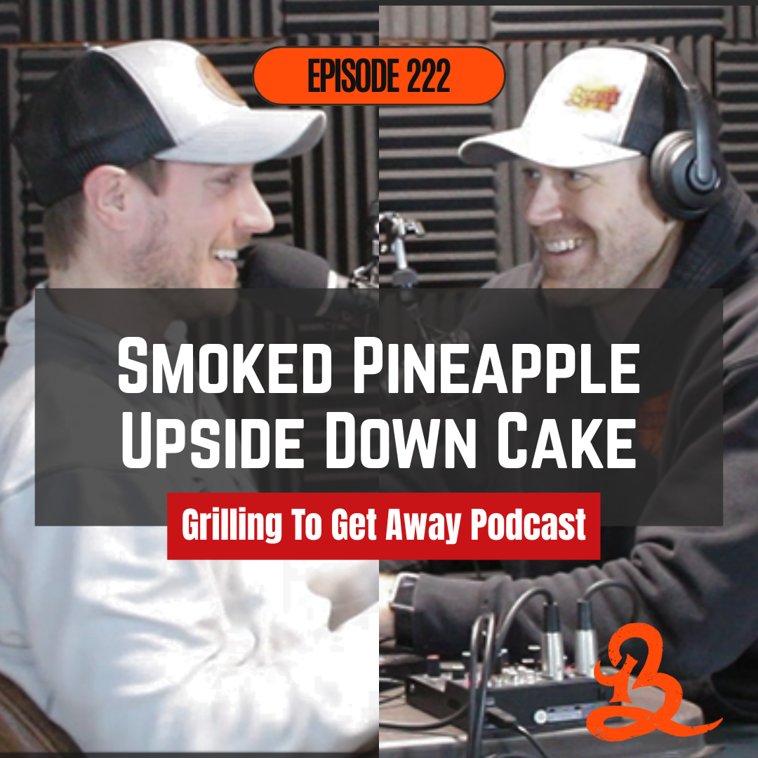 Smoked Pineapple Upside Down Cake