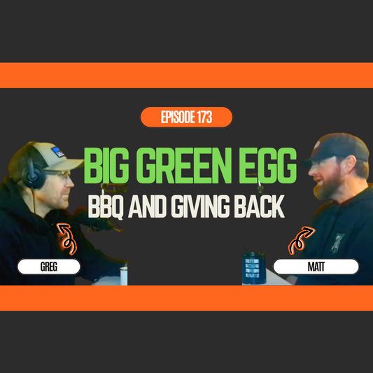 Podcast Cover Photo Big Green Egg, BBQ, And Giving Back