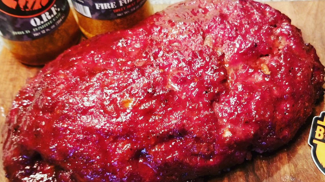 Flavor Busting Smoked Meatloaf