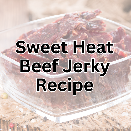 Sweet Heat Beef Jerky Recipe Cover Photo