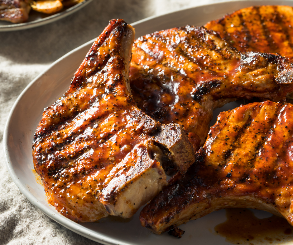 Grilled Apple Cider Pork Chops Recipe – Burn Pit BBQ