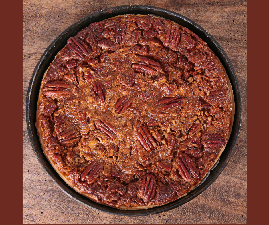 Smoked Bourbon Pecan Pie