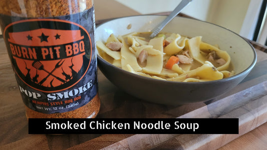 Smoked Chicken Noodle Soup