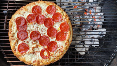 Grilled Frozen Pizza