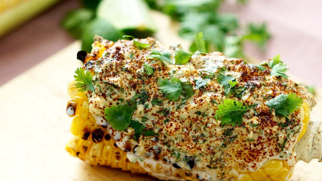 Grilled Mexican Corn