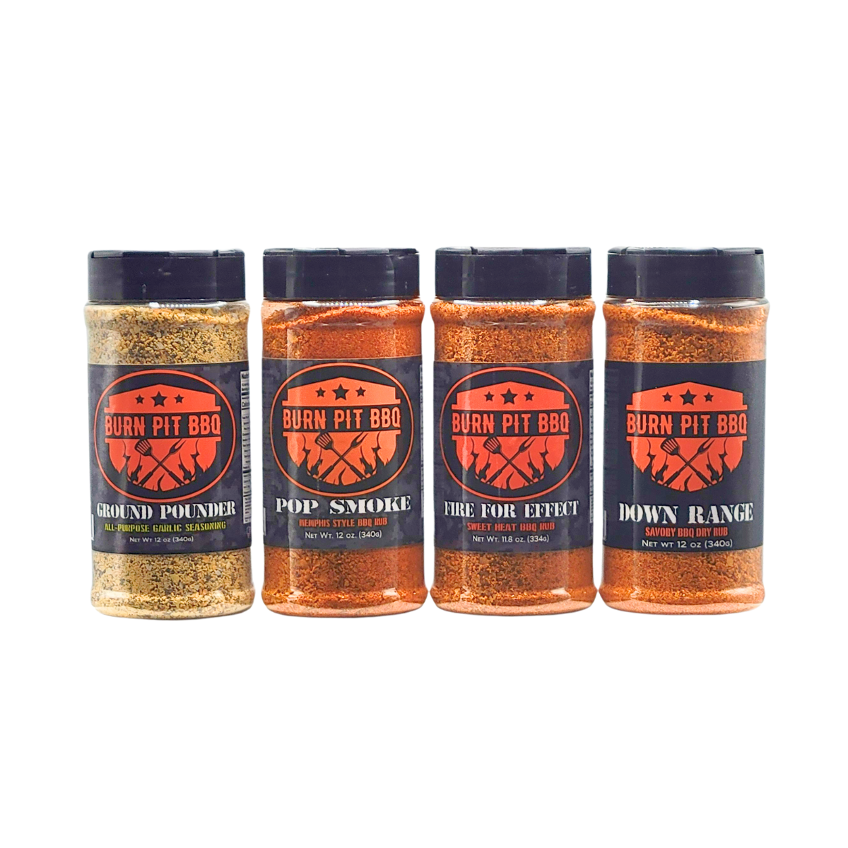 4-Pack of Premium BBQ Rubs