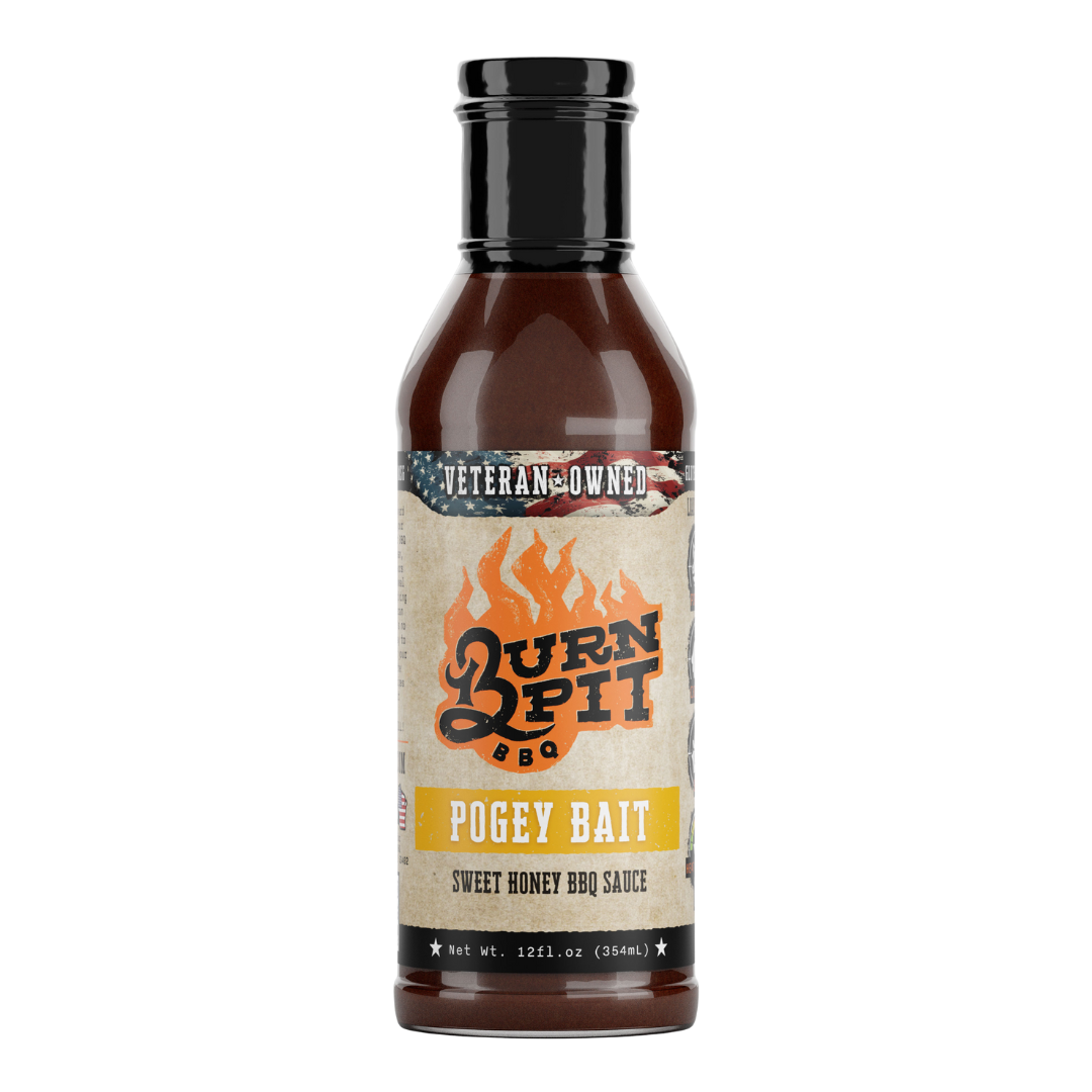 Pogey Bait Sweet Honey BBQ Sauce – Sweet, Sticky, All-Purpose Honey BBQ Flavor