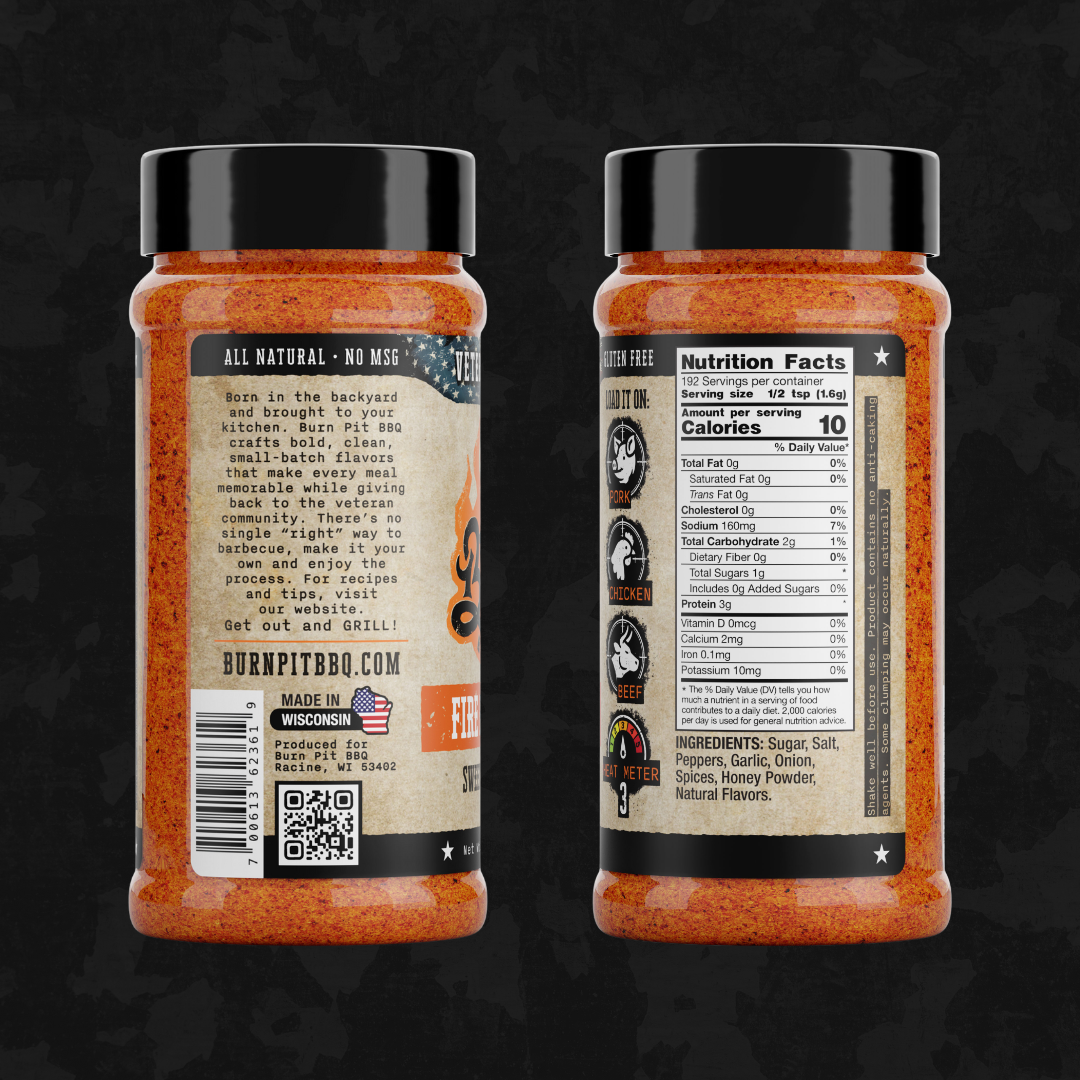 Fire For Effect – Sweet Heat BBQ Rub