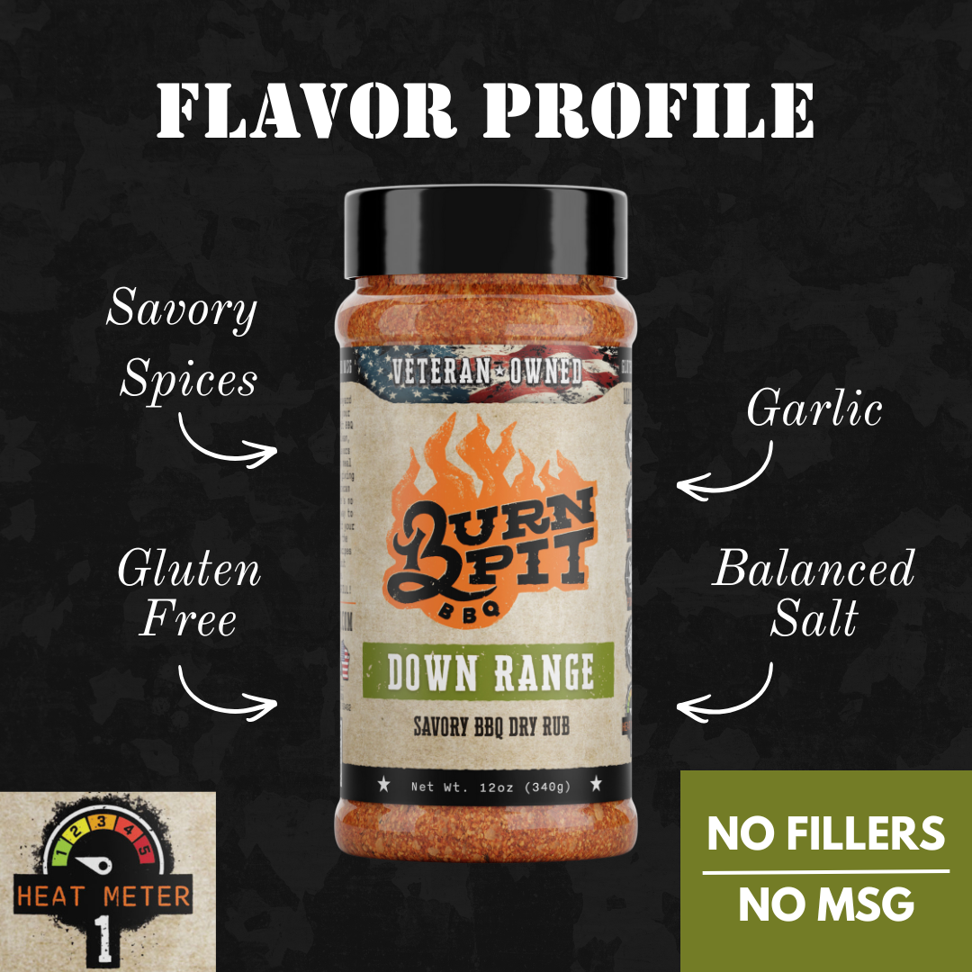 Down Range Savory BBQ Rub