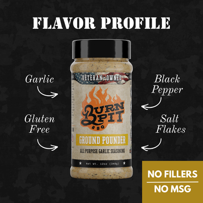 Ground Pounder – All-Purpose Garlic Seasoning