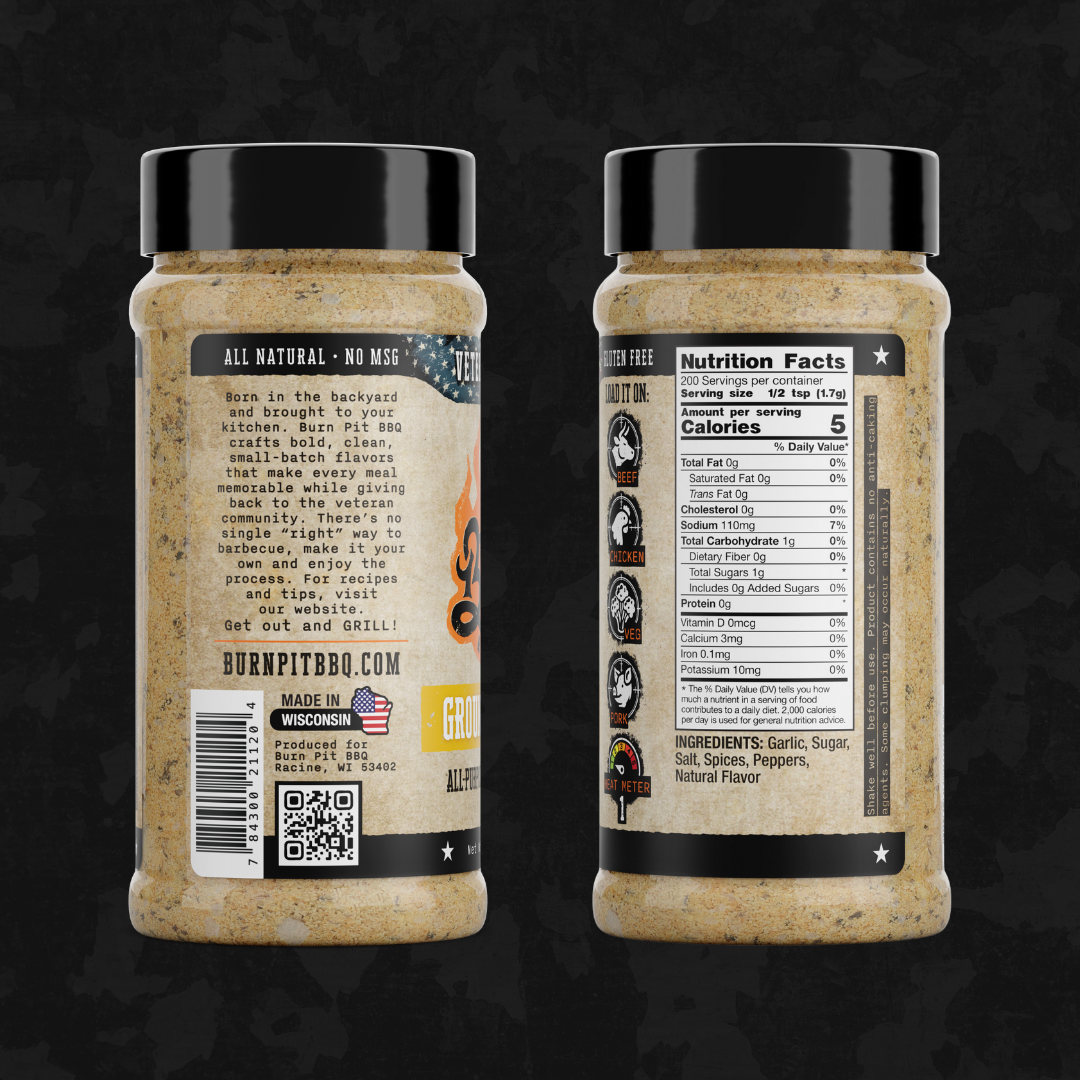 Ground Pounder – All-Purpose Garlic Seasoning