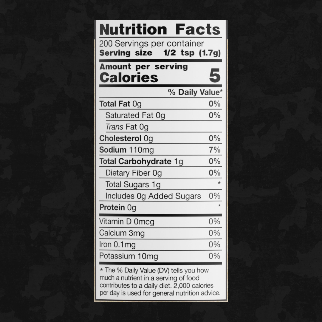 Ground Pounder – All-Purpose Garlic Seasoning