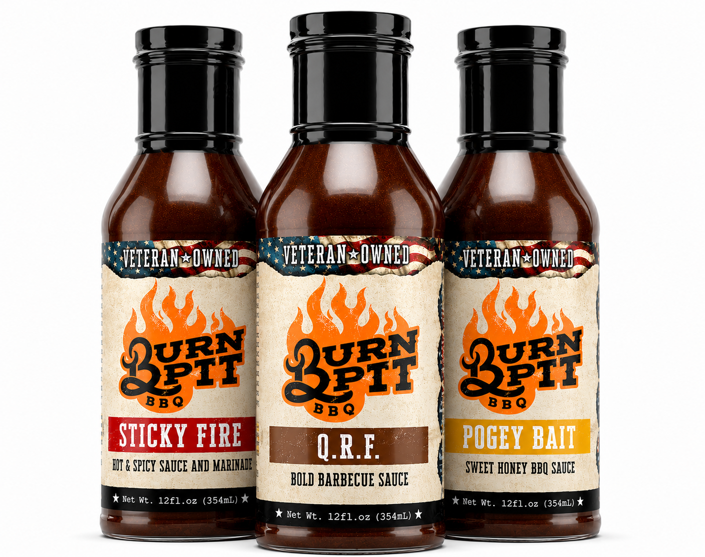Freedom Bundle – 3-Pack BBQ Sauce Collection