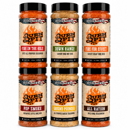 6-Pack of Premium BBQ Rubs