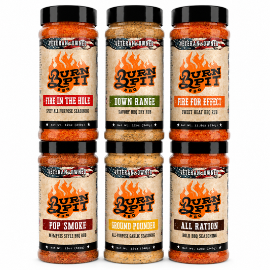 6-Pack of Premium BBQ Rubs
