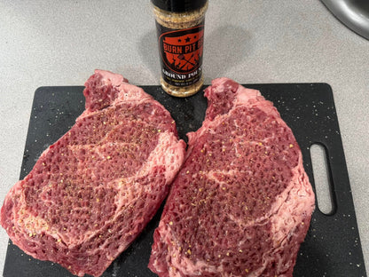 Garlic Seasoning With Steaks