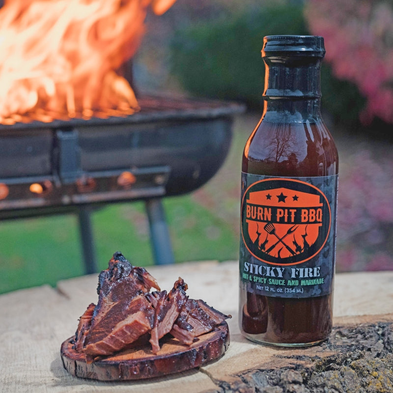 Sticky Fire In Front Of Fire 