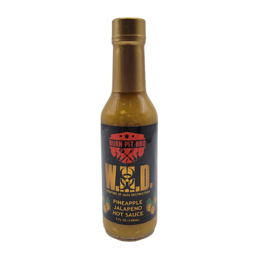 W.M.D. Pineapple Jalapeno Hot Sauce