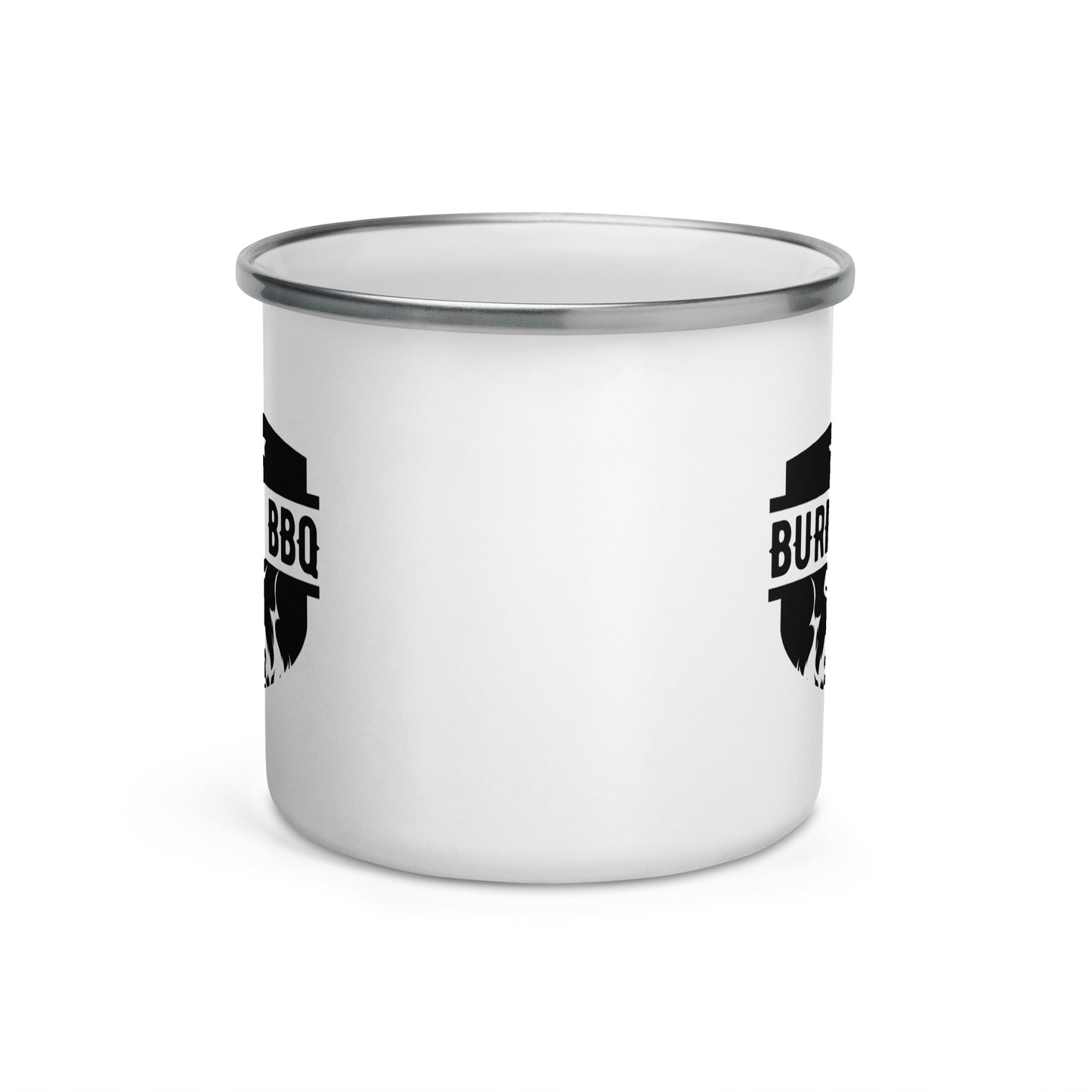 Burn Pit BBQ Enamel Mug