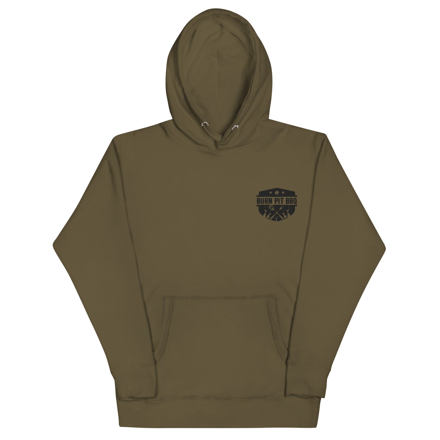 Burn Pit Military Green Hoodie