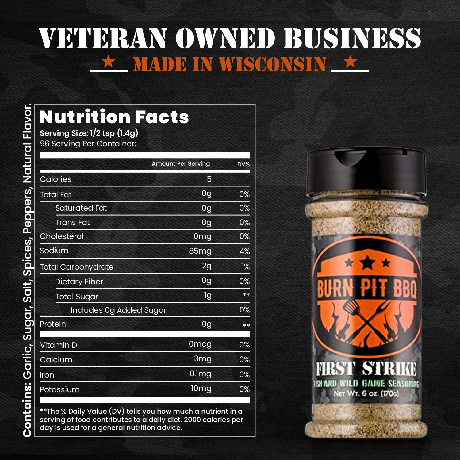 First Strike Nutrition Facts