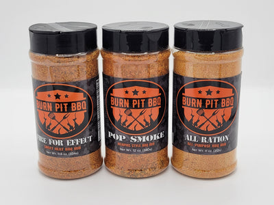 Burn Pit BBQ 3 Rub Pack