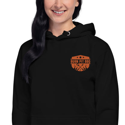 Burn Pit BBQ Embroidered Hoodie