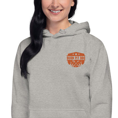 Burn Pit BBQ Embroidered Hoodie