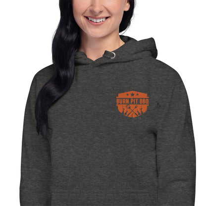 Burn Pit BBQ Embroidered Hoodie