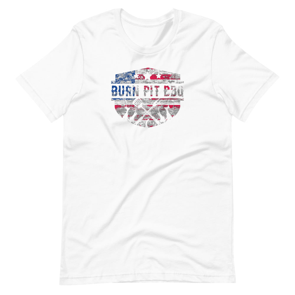 Burn Pit BBQ American Flag T